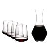 Rotweinglaser Spiegelau | Sl Riedel Stemless Wings Cabernet/Merlot + Dekanter