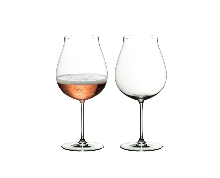 Rotweinglaser Spiegelau | Riedel Veritas Neue Welt Pinot Noir, Nebbiolo & Rose Champagnerglas