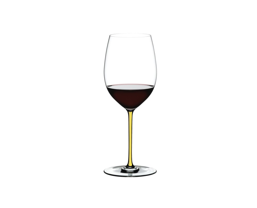 Rotweinglaser Spiegelau | Riedel Fatto A Mano Cabernet/Merlot - Gelb