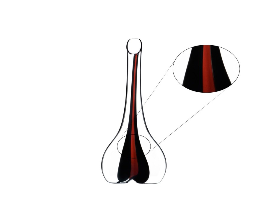 Dekanter Karaffen & Kruge Spiegelau | Riedel Black Tie Smile Dekanter - Rot