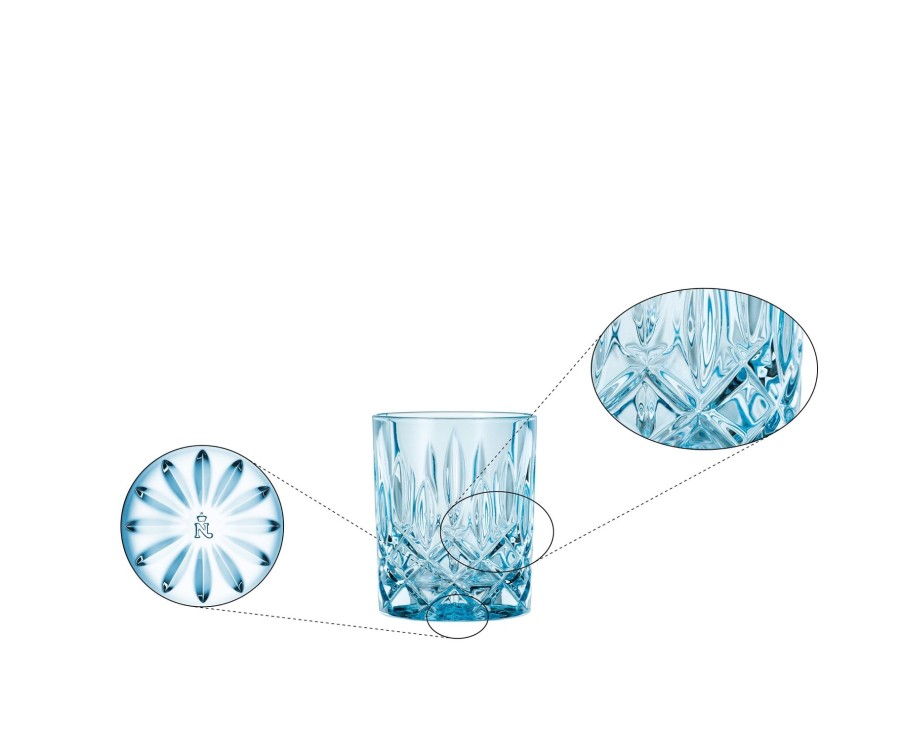 Cocktailglaser & Barware Spiegelau | Nachtmann Noblesse Whisky Tumbler - Aqua