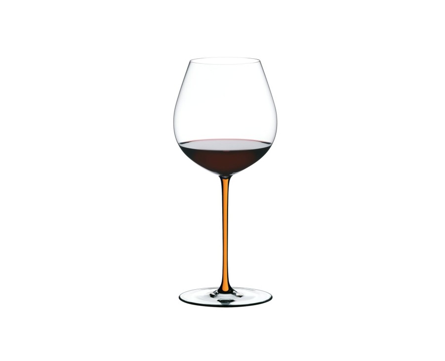 Rotweinglaser Spiegelau | Riedel Fatto A Mano Pinot Noir - Orange