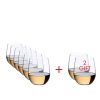 Weisweinglaser Spiegelau | Riedel The O Wine Tumbler Viognier/Chardonnay