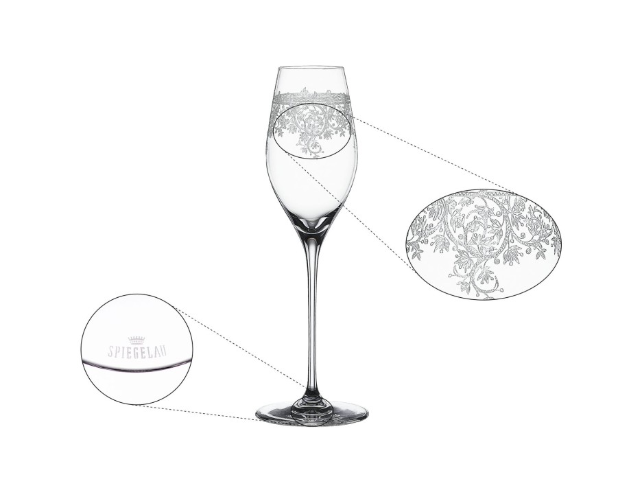 Schaumweinglaser Spiegelau | Spiegelau Arabesque Champagnerglas